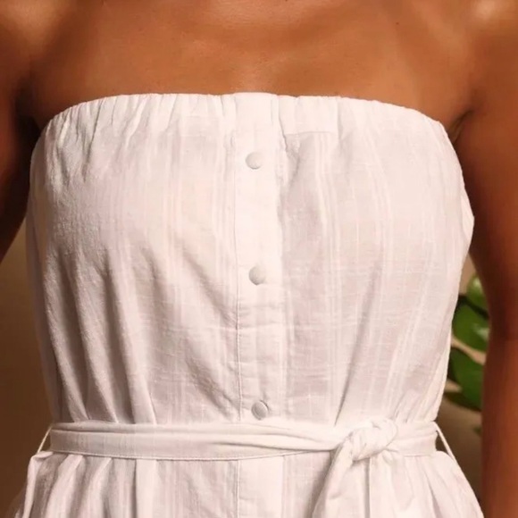 Shore Gingham Midi Dress - Picture 2 of 3